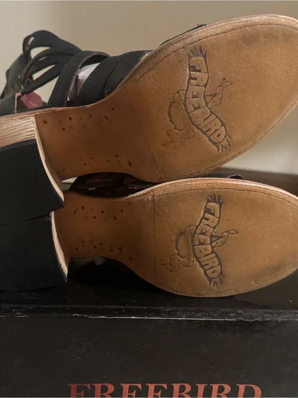 Freebird by Steven chunky heeled